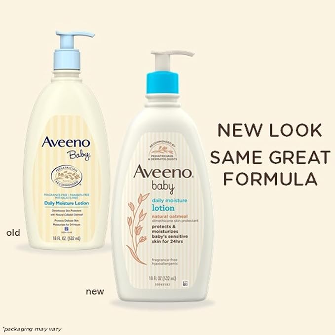 Picture of Aveeno Baby Daily Moisturizing Lotion 532ml Made in USA