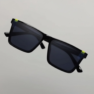 Picture of New Trendy Sunglass For Men 2024 - Stylish Black( Black )