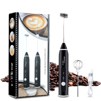 Picture of Electric Coffee Frother Milk Foamer USB Rechargeable