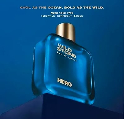 Picture of Wild Stone Hero Perfume for Men  Eau De Parfum 100ml Luxury Long-Lasting Fragrance Premium Perfume Aromatic & Marine Notes