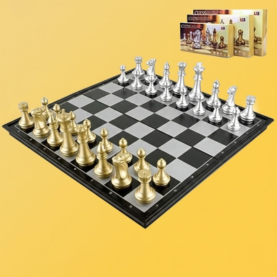 Picture of Chess Board - Magnetic & Folding - 3810-A - 9.8 inch - Multicolor