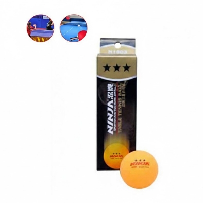 Picture of Table Tennis Ball - Ninja - N1903 - Orange - 3 Pcs - Orange