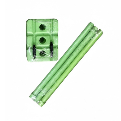 Picture of Plastic Cricket Stumps - 1 Set - Green - Green