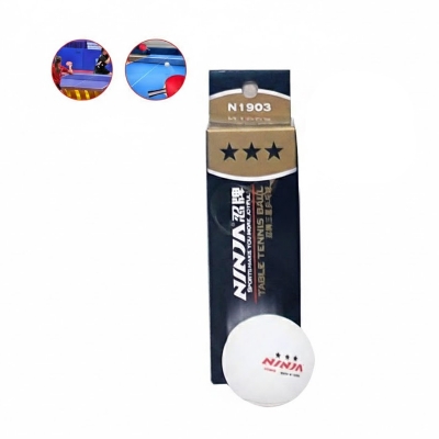 Picture of Table Tennis Ball - Ninja - N1903 - White - 3 Pcs - White