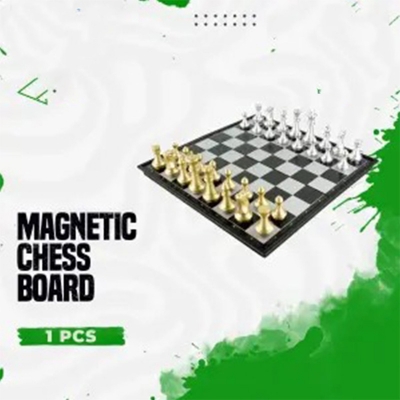 Picture of Chess Board - Magnetic & Folding - 4812-A - 12.5 inch - Multicolor