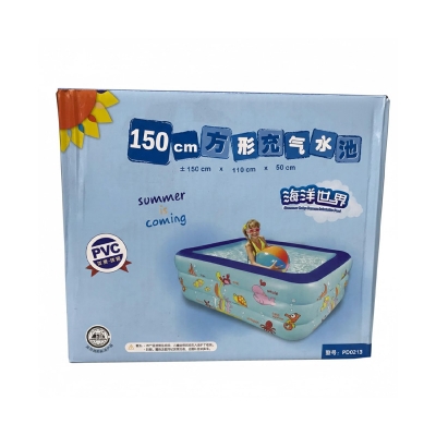 Picture of 150 CM Big Size Swimming Pool - Blue