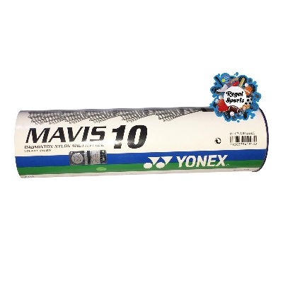 Picture of Badminton Shuttle Cock - Nylon - Mavis 10 - 6Pcs - White - White