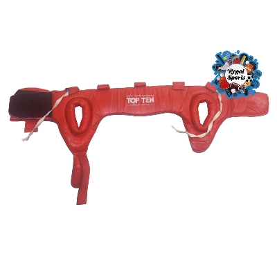 Picture of Boxing Headgear - Leather - Red - Red
