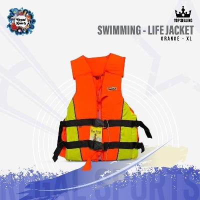 Picture of Swimming - Life Jacket - Orange - XL - Orange