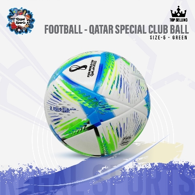 Picture of Football - Qatar Special Club Ball - Size-5 -Green - Green