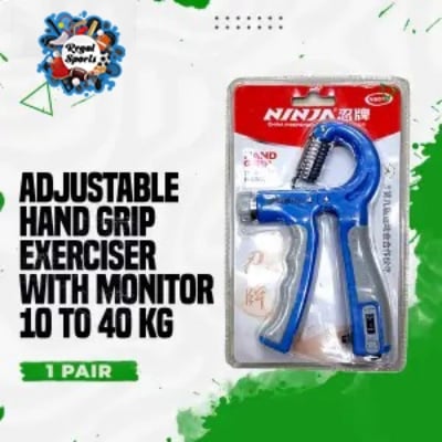 Picture of Adjustable Hand Grip Exerciser with Monitor 10 to 40 kg- Regal Sports - Multicolor