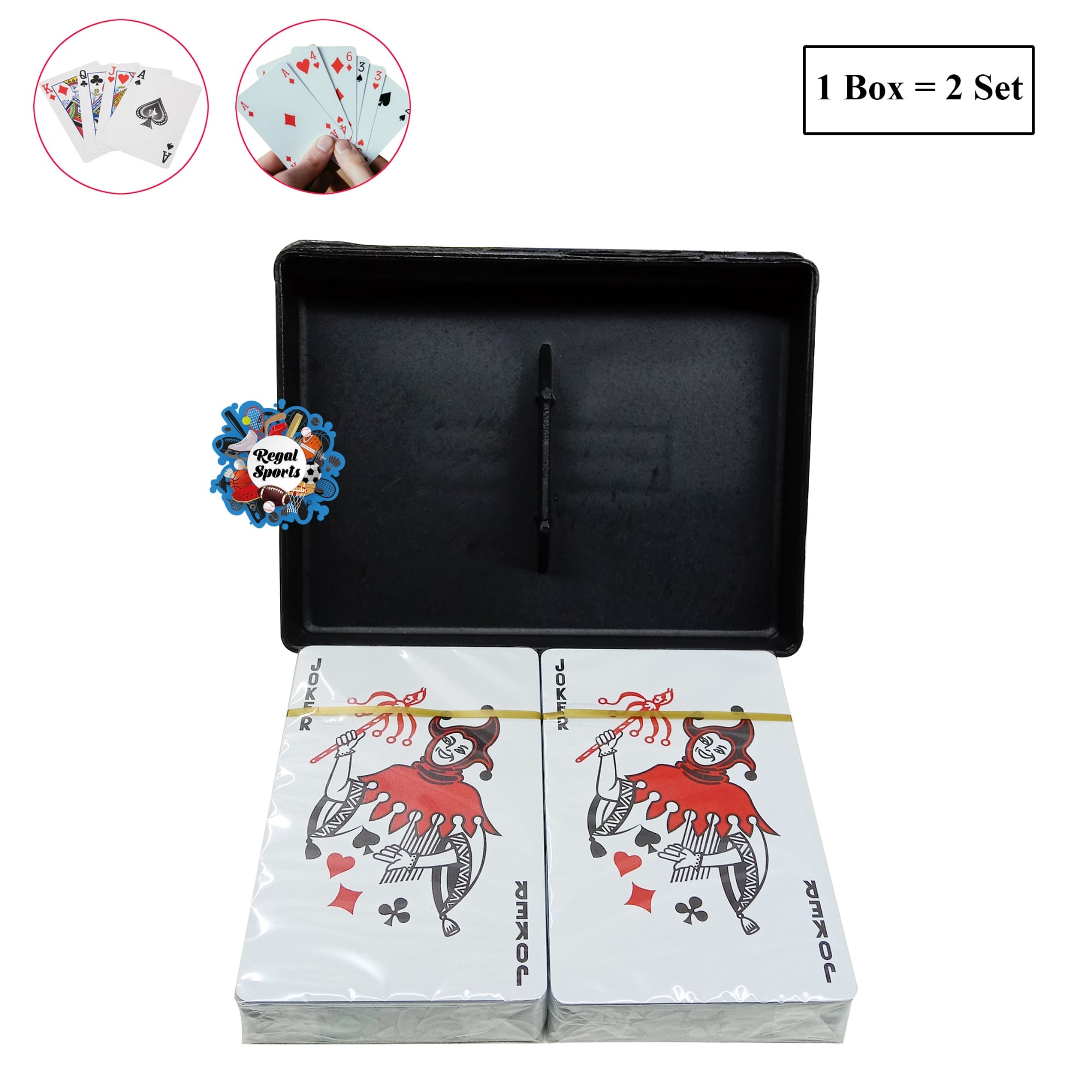 Picture of Card Game (Bonus) For Family Fun! (Tash Card) - 2 PCS - Plastic Card - Multicolor