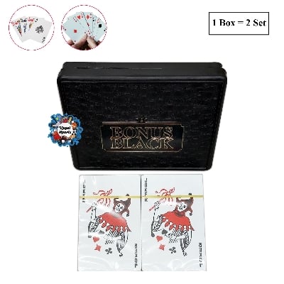Picture of Card Game (Bonus) For Family Fun! (Tash Card) - 2 PCS - Plastic Card - Multicolor