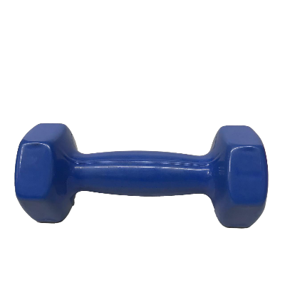 Picture of 2kg vinyl dumbbell - 1 PC - Blue