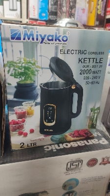 Picture of Miyako 2 Liter (MJK-BST 20) 2000 Watt Electric Cordless Kettle with High quality Stainless Steel