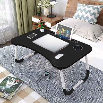Picture of Portable desk folding laptop table - Laptop Table - Laptop Table - Laptop Table ( Black )