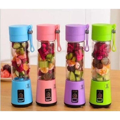 Picture of Mini USB Rechargeable Portable Juicer Blender – 6 Blade Electric Fruit Mixer & Smoothie Maker ( Multicolor )