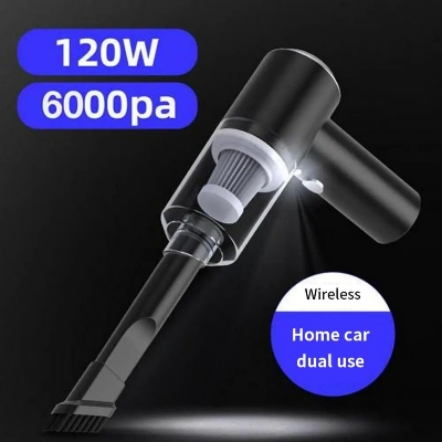 Picture of 2 in 1 vacuum cleaner portable & Rechargeable ( Black )