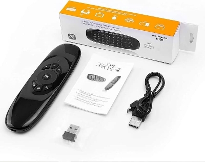 Picture of 2.4GHz Wireless Air Mouse Mini Keyboard ( Black )