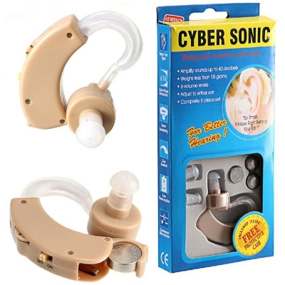 Picture of Cyber Sonic BTE Hearing Aid Personal Sound Amplifier Ear hearing aids for the elderly TV Hearing device Drop Shipping ( Gold )