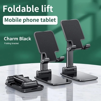 Picture of Foldable Mobile Phone Holder Stand Desktop Lazy Bedside Bracket Telescopic Support for 12.9 Inch Phones ( Multicolor )