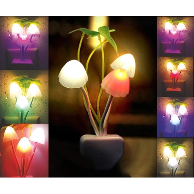 Picture of LED Mushroom Night Light Lamp - Multi Color ( Multicolor )