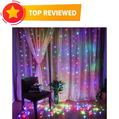 Picture of Multicolor LED Fairy String Lights – Decorative Lighting for Party, Wedding, Festival, Christmas & Home Decoration ( Multicolor )