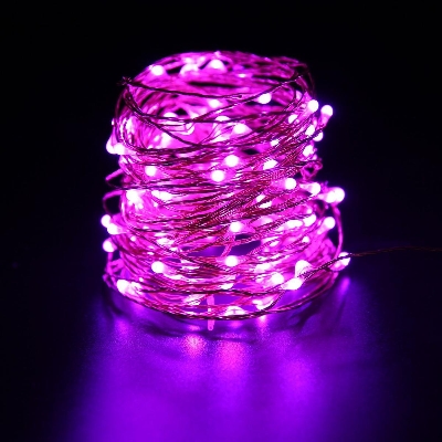 Picture of purple colour Fairy Lights Led String Lights 33 Feet Long