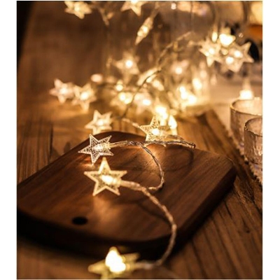 Picture of Star String LED Light For Decoration,3 meter ( Gold )