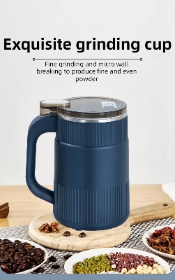 Picture of Smart Electric Coffee & Spice Grinder – Multifunctional High-Speed Home Grinder ( Navy Blue )