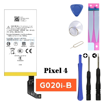 Picture of PIXEL 4,G020i-B Battery Replacement for PIXEL 4 High Capacity Li-ion Polymer Battery Long lasting Backup.