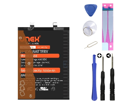 Picture of REDMI REDMI NOTE 11 PRO 5G,POCO X4 PRO 5G,NOTE 12 PRO 4G,NOTE 11 PRO+ Battery Replacement for Redmi BN5E High Capacity Li-ion Polymer Battery Long lasting Backup.