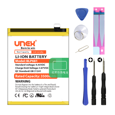 Picture of OPPO R17,F9 4+64 Version,BLP681 Battery Replacement for High Capacity Li-ion Polymer Battery Long lasting Backup.