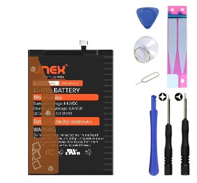 Picture of REDMI POCO C40, BN66 Battery Replacement for Redmi POCO C40 High Capacity Li-ion Polymer Battery Long lasting Backup.