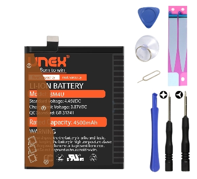 Picture of REDMI  K30 4G,K30 ULTRA,BM4U Battery Replacement for Redmi K30 4G,K30 ULTRA High Capacity Li-ion Polymer Battery Long lasting Backup.