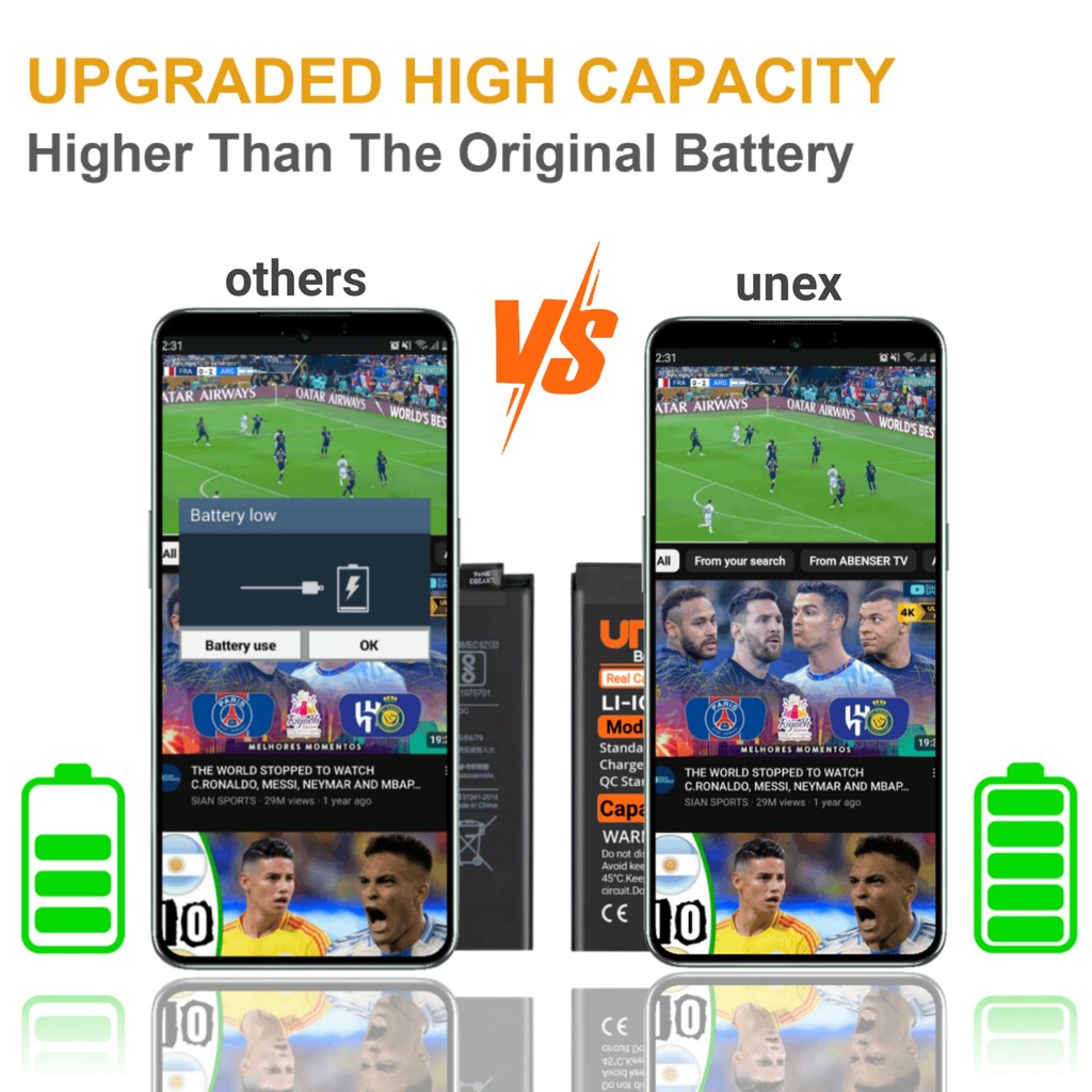 Picture of Oppo A37 Neo 9,BLP615 Battery Replacement for A37 Neo 9 2800mAh High Capaciry Li-ion Polymer Battery Long lasting Backup.