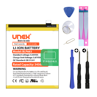 Picture of OPPO R15,BLP663 Battery Replacement for High Capacity Li-ion Polymer Battery Long lasting Backup.