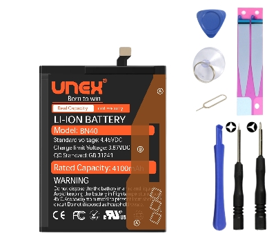 Picture of Redmi 4 Pro, Redmi 4prime Battery Replacement for BN40,Redmi 4pro 4000mAh High Capaciry Li-ion Polymer Battery Long lasting Backup.