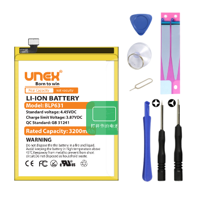 Picture of Oppo A77, A73, F3, F5,A77 Battery Replacement for Oppo A77, A73, F3, F5,BLP631 3200mAh High Capaciry Li-ion Polymer Battery Long lasting Backup.