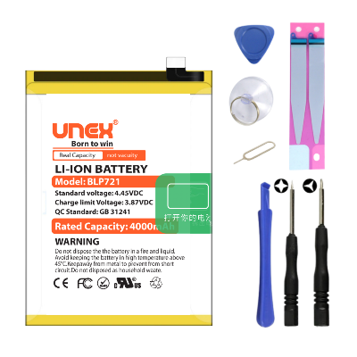 Picture of Oppo A1k,Realme C2 Battery Replacement for Oppo BLP721,BLP711,A1k,Realme C2 4000mAh High Capaciry Li-ion Polymer Battery Long lasting Backup.
