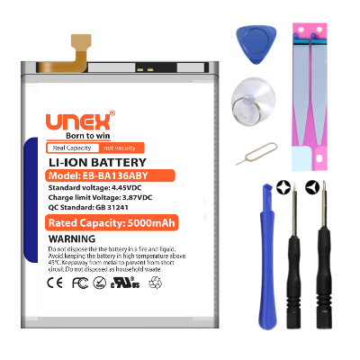 Picture of SAMSUNG EB-BA136ABY Battery Replacement for Samsung  High Capacity Li-ion Polymer Battery Long lasting Backup.