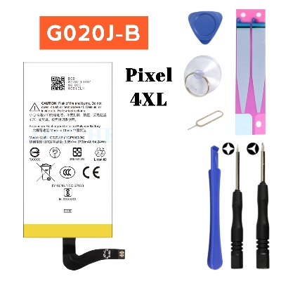 Picture of PIXEL 4XL,G020J-B Battery Replacement for PIXEL 4XL High Capacity Li-ion Polymer Battery Long lasting Backup.