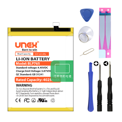 Picture of OPPO Reno 3,Reno 3A,A91, BLP765 Battery Replacement for High Capacity Li-ion Polymer Battery Long lasting Backup.