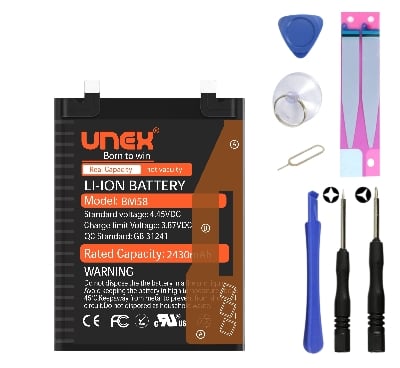 Picture of REDMI MI 11T PRO, BM58 Battery Replacement for Redmi MI 11T PRO High Capacity Li-ion Polymer Battery Long lasting Backup.