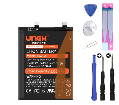 Picture of REDMI K60, BM5M Battery Replacement for Redmi REDMI K60 High Capacity Li-ion Polymer Battery Long lasting Backup.