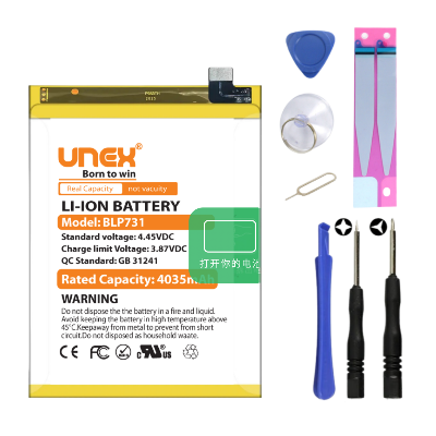 Picture of OPPO 5pro,Realme Q ,BLP731 Battery Replacement for OPPO Reame 5pro,Realme Q High Capacity Li-ion Polymer Battery Long lasting Backup.