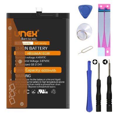 Picture of HUAWEI HB5066A1EGW Battery Replacement for HUAWEI HONOR PLAY 7T,HONOR X7A,HONOR PLAY 40 PLUS High Capacity Li-ion Polymer Battery Long lasting Backup.