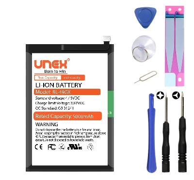 Picture of INFINIX NOTE 7, BL-49GX Battery Replacement for INFINIX NOTE 7 High Capacity Li-ion Polymer Battery Long lasting Backup.