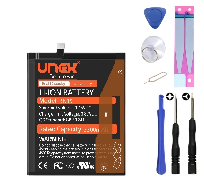 Picture of Redmi 5 Battery Replacement for Redmi 5,BN35 3200mAh High Capaciry Li-ion Polymer Battery Long lasting Backup.