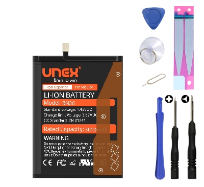 Picture of REDMI MI A2,MI 6X, BN36 Battery Replacement for Redmi MI A2,MI 6X High Capacity Li-ion Polymer Battery Long lasting Backup.